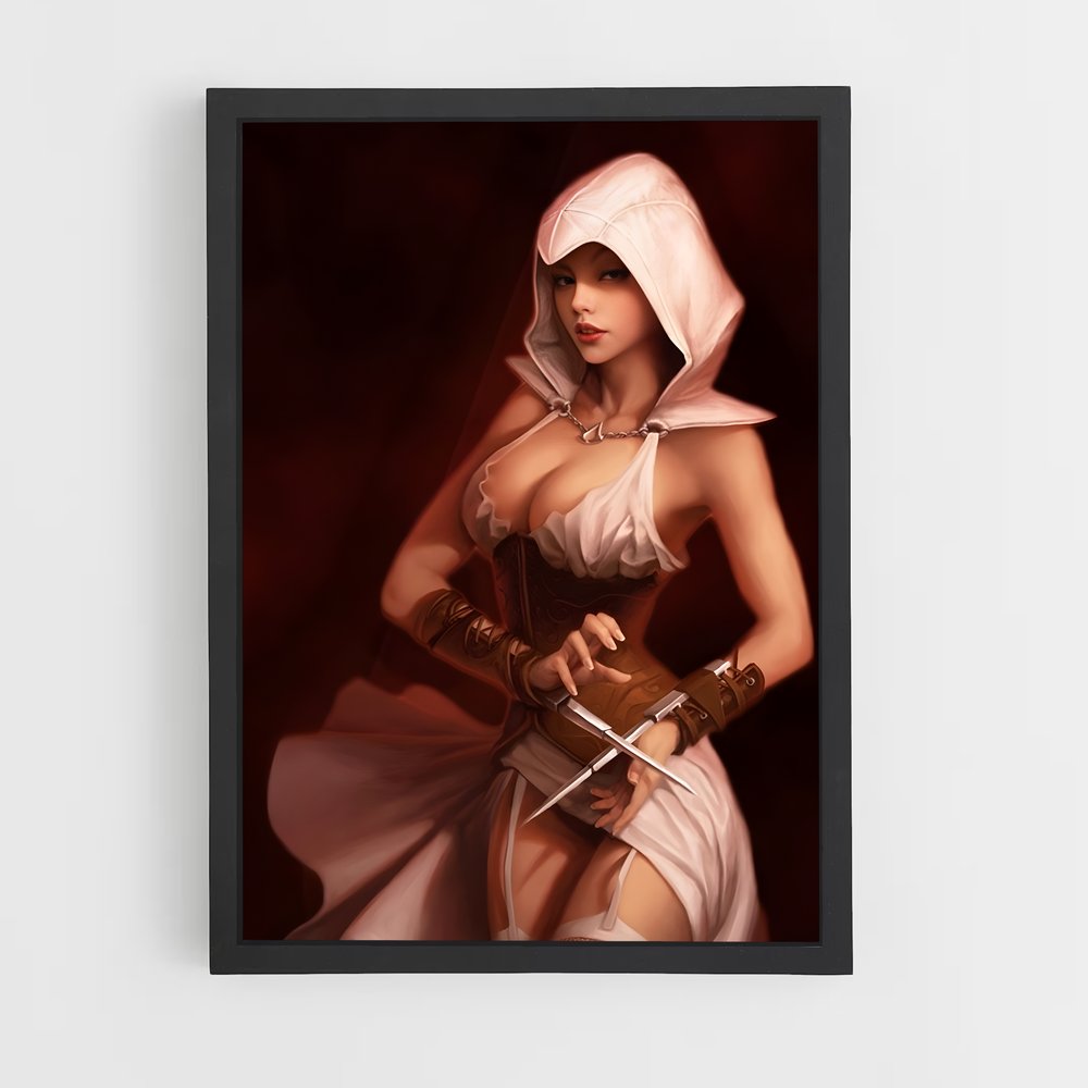 Poster L'Assassine Éthérée – affiche Assassin's Creed (vue 2)